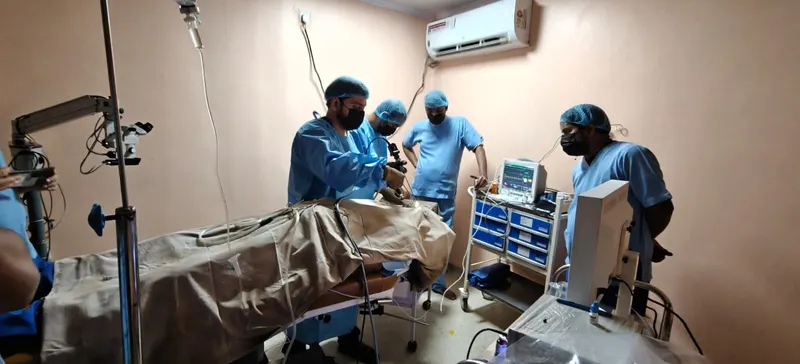 Endoscopic DCR at Madhavi Netralaya