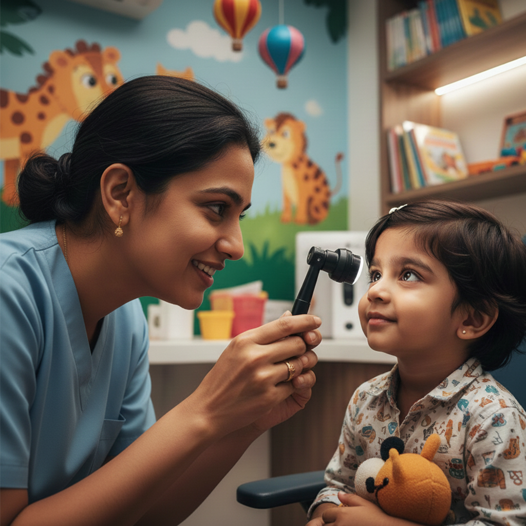 Pediatric eye surgery ara bihar